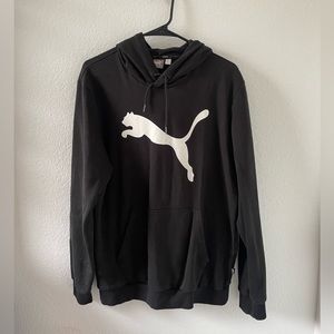 Puma Black Hoodie Size Medium